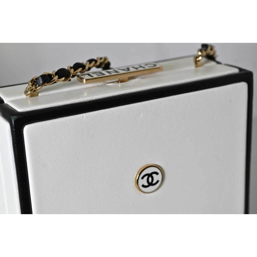 7693☆シャネル CHANEL 香水ボトル チェーンバッグ レディース レア