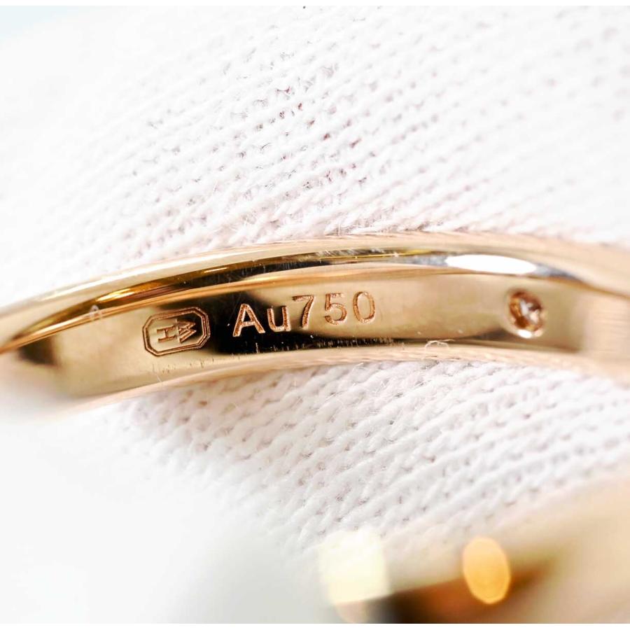 7781☆ハリーウィンストン HARRY WINSTON 750PG ピンクゴールド