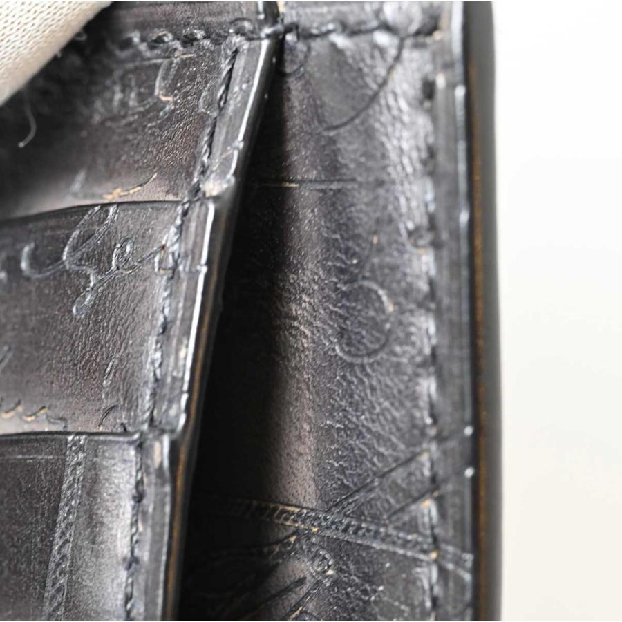7840☆ベルルッティ Berluti カリグラフィ バンブー テトリス