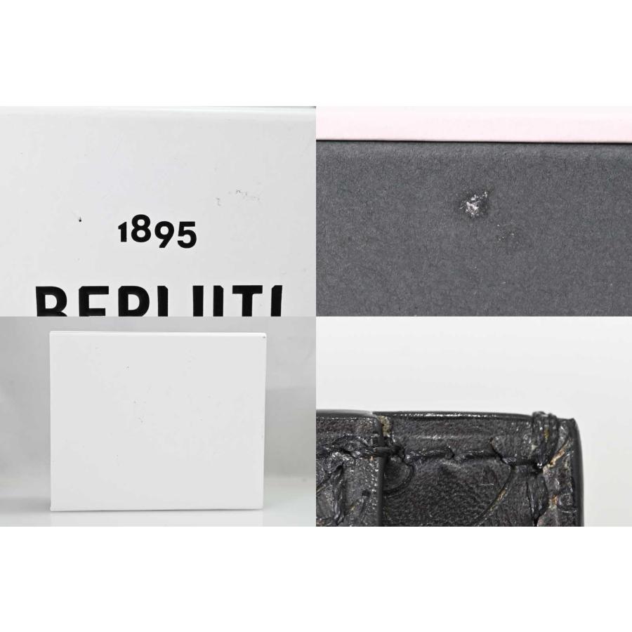 7840☆ベルルッティ Berluti カリグラフィ バンブー テトリス