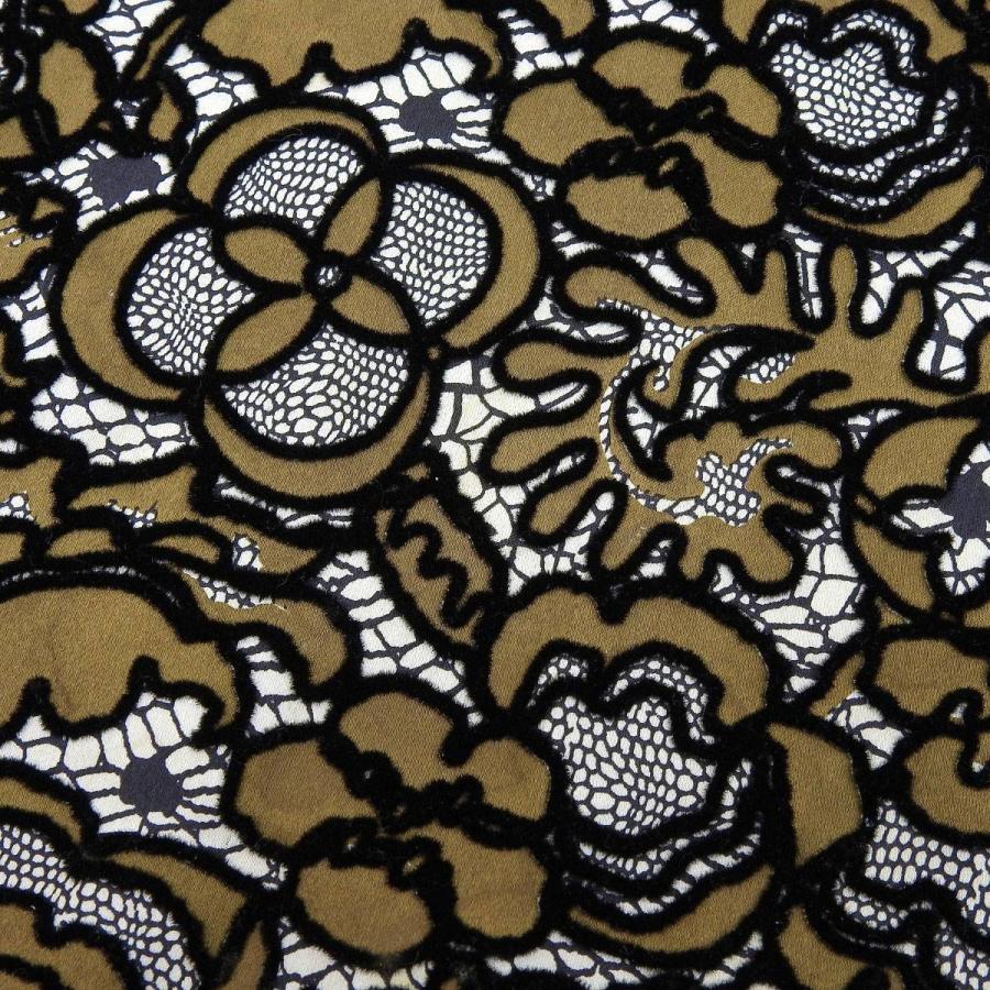 ルイヴィトン LOUIS VUITTON ワンピース ひざ丈 半袖 ネイビー系 XL