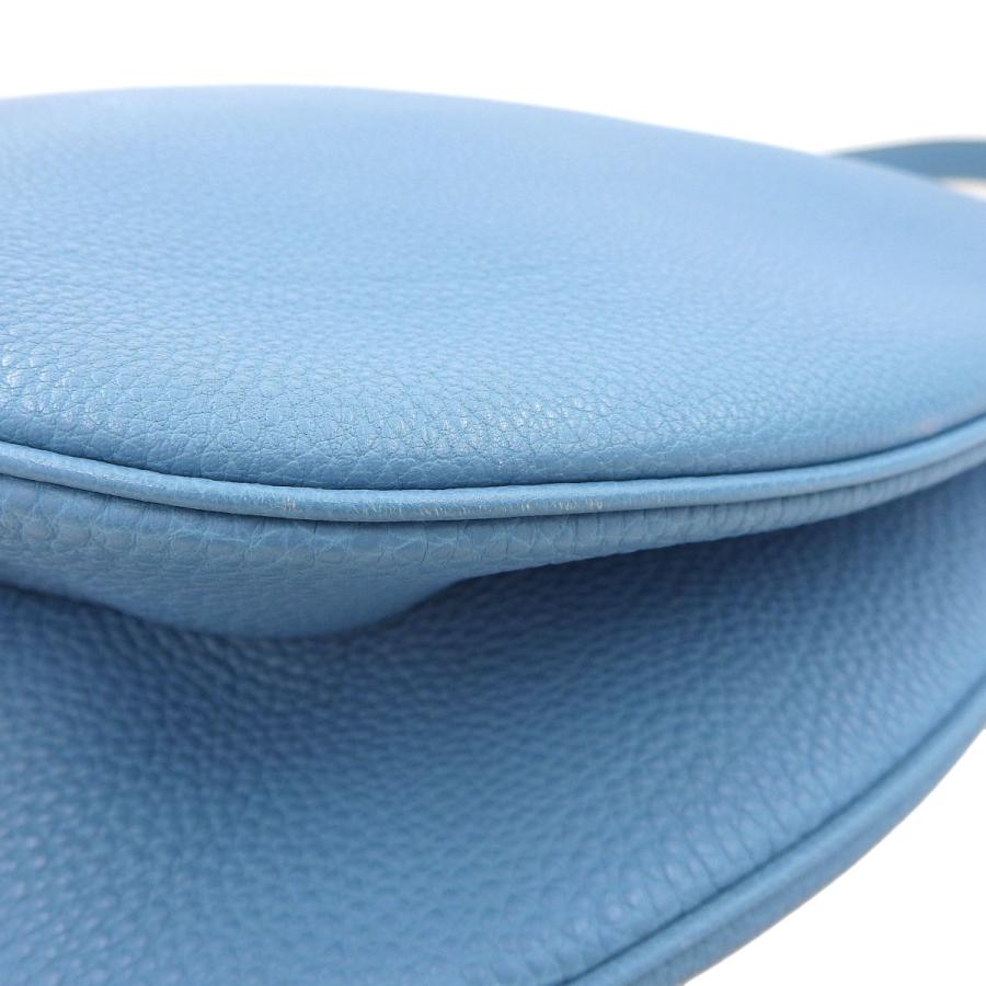 エルメス HERMES ガオ ワンショルダーバッグ トゴ ブルージーン