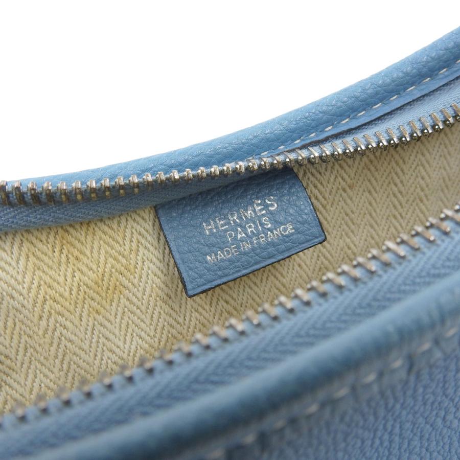 エルメス HERMES ガオ ワンショルダーバッグ トゴ ブルージーン