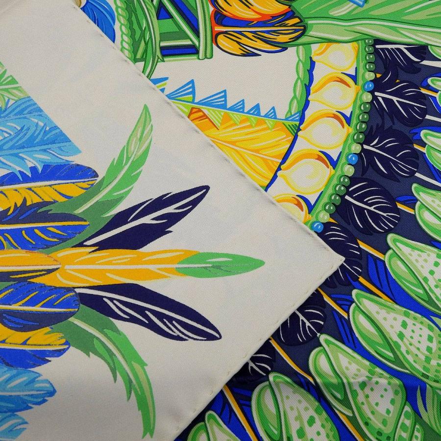 エルメス HERMES カレ90 Danse Pacific ダンスパシフィック スカーフ