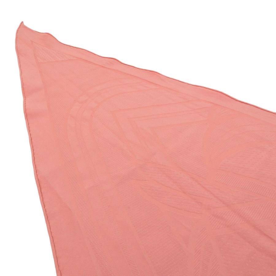 エルメス HERMES ロサンジュGM スカーフ 菱形 シルク ピンク