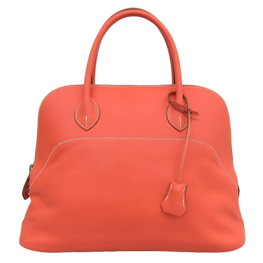 HERMES エルメスボリードリラックスヴォーシッキム/□Pローズジャイプール エルメス HERMES ボリードリラックス ハンドバッグ ヴォーシッキム