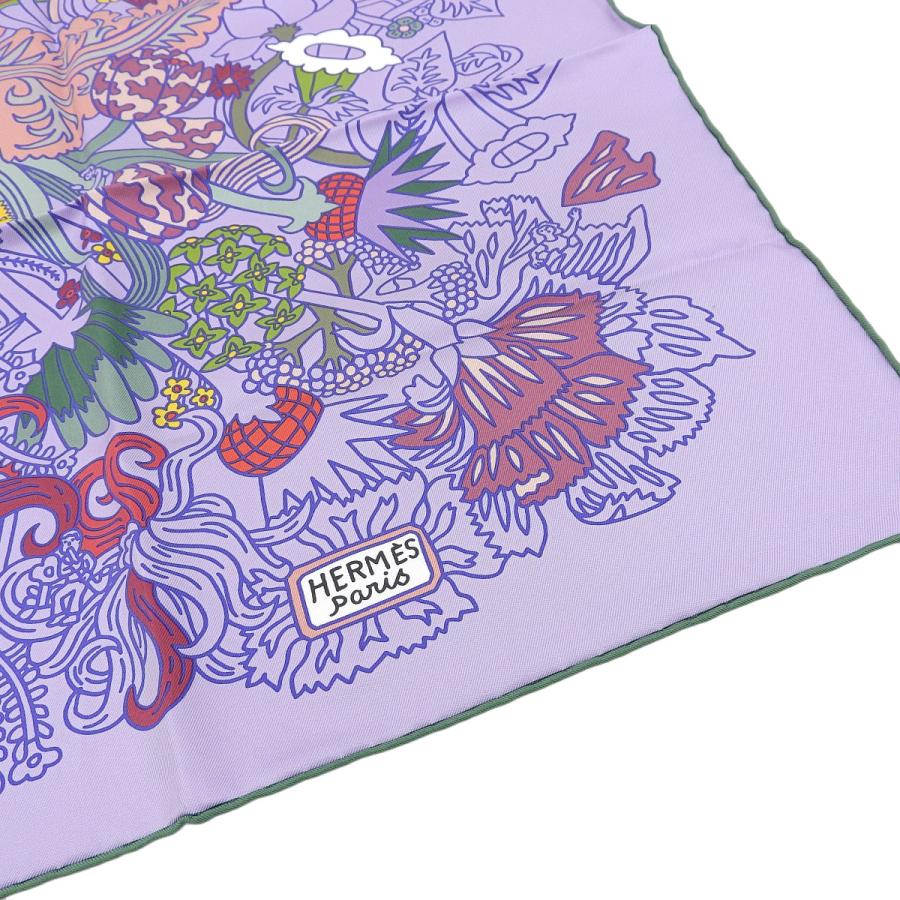 エルメス HERMES スカーフ90 Cache-cache Fleuri カシュ・カシュ