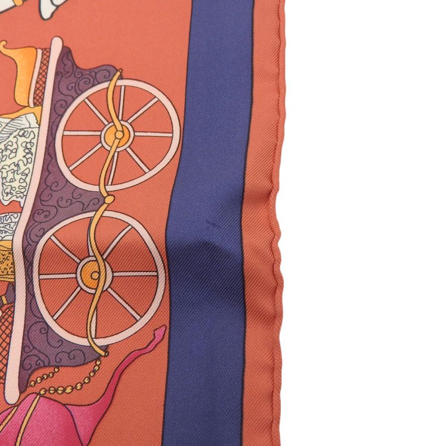 エルメス HERMES カレ90 スカーフ Fantaisies indiennes 眩惑のインド