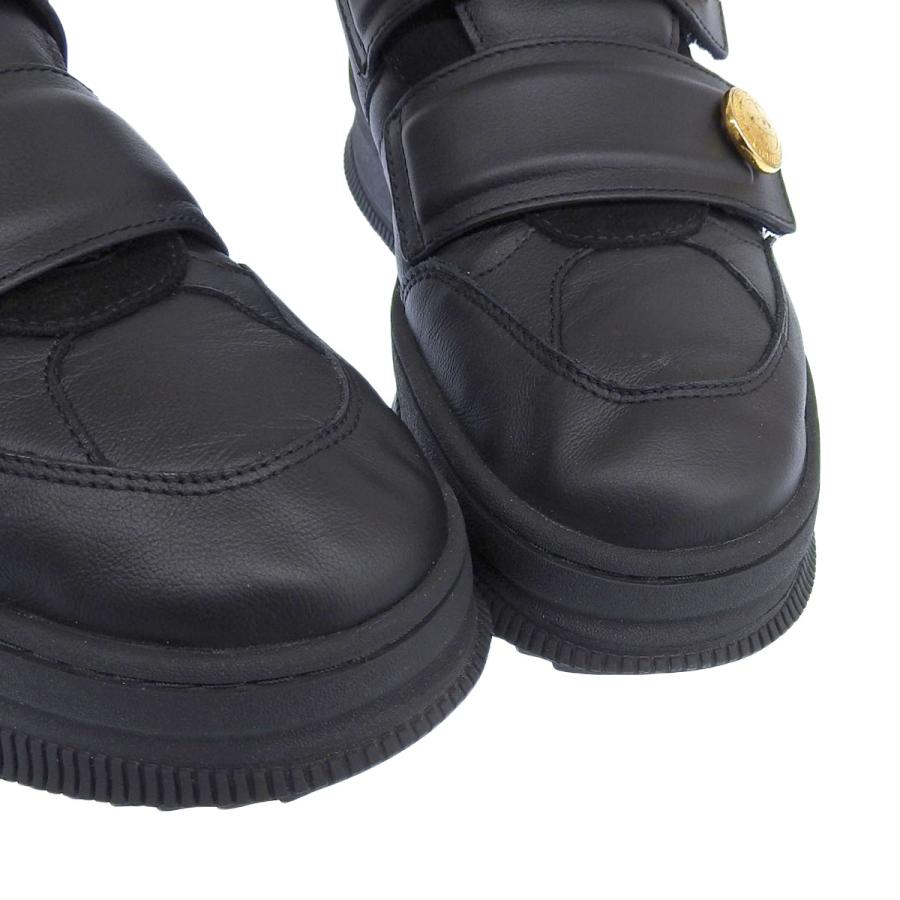 バルマン BALMAIN プーマ PUMA ハイカットスニーカー ブラック 26cm 