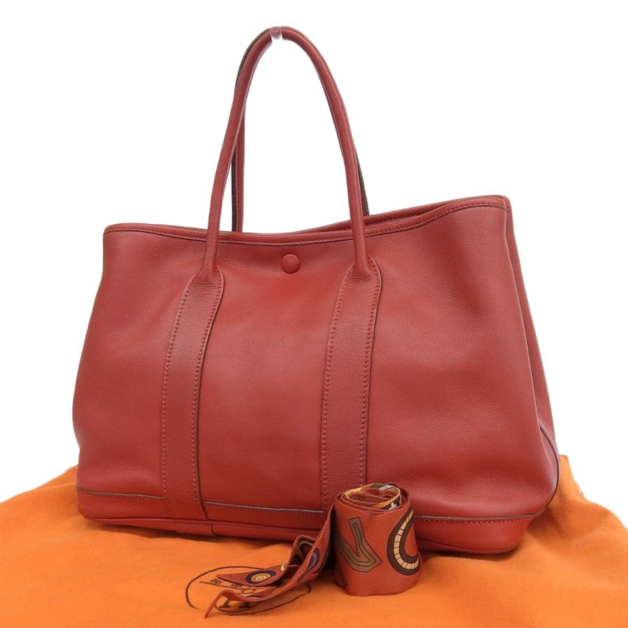 エルメス HERMES ガーデンパーティ TPM ハンドバッグ ツイリー付 