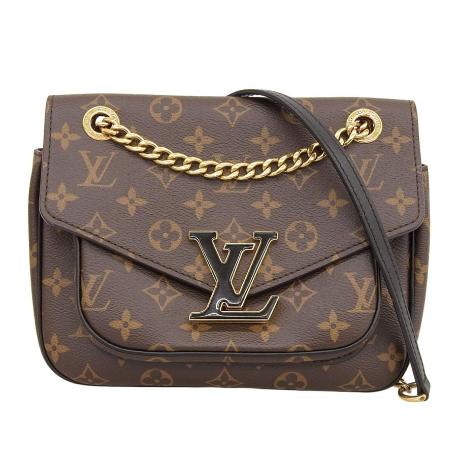 ルイ ヴィトン LOUIS VUITTON モノグラム パッシー チェーンシェルダー