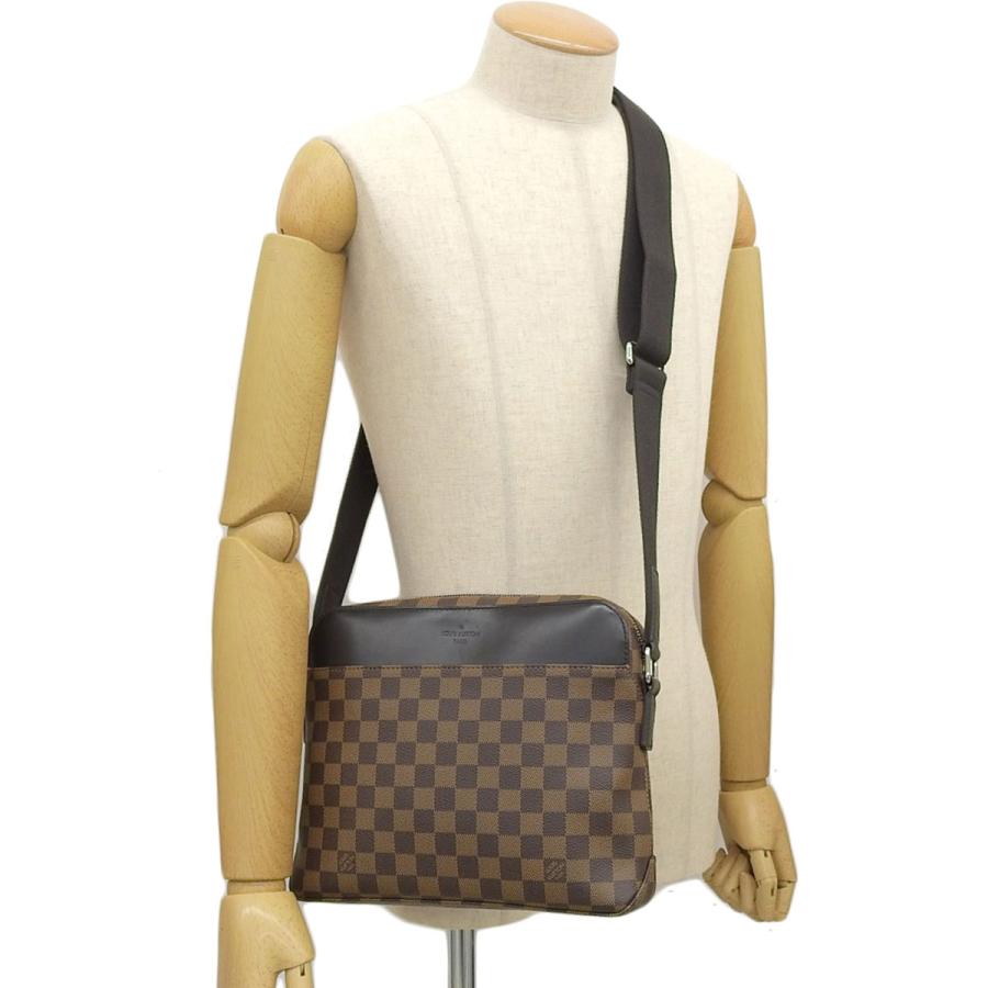 LOUIS VUITTON　ダミエ　エベヌ ショルダーバッグ　ルイヴィトン ルイヴィトン LOUIS VUITTON ダミエ ジェイク ショルダーバッグ エベヌ