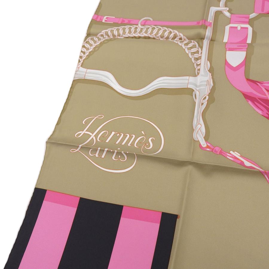 エルメス HERMES カレ90 大調教術 Grand Manege(detail) スカーフ シルク マルチカラー レディース 8791_1