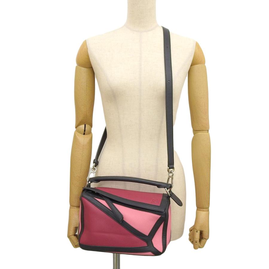 ロエベ LOEWE パズルバッグ スモール 2WAY ショルダーバッグ レザー