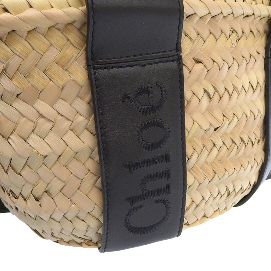 Chloe（クロエ） かごバッグ 2way ハンドバッグ ショルダー ストロー