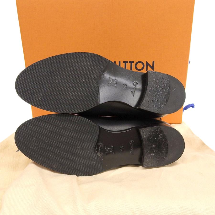 LouisVuitton サイドファスナー ブーツ シューズ 靴 レディース 黒 musewink1.jpg
