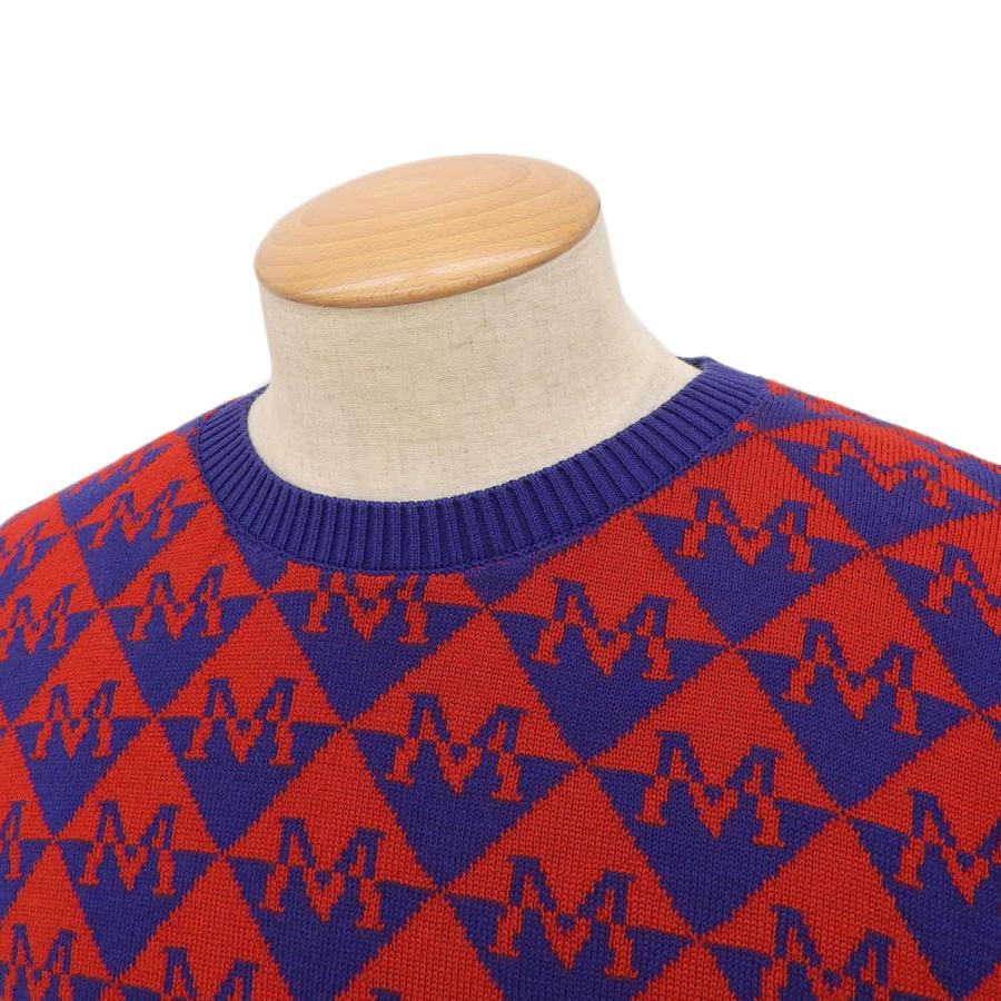 MONCLER（モンクレール） 長袖 セーター ウール コットン レッド