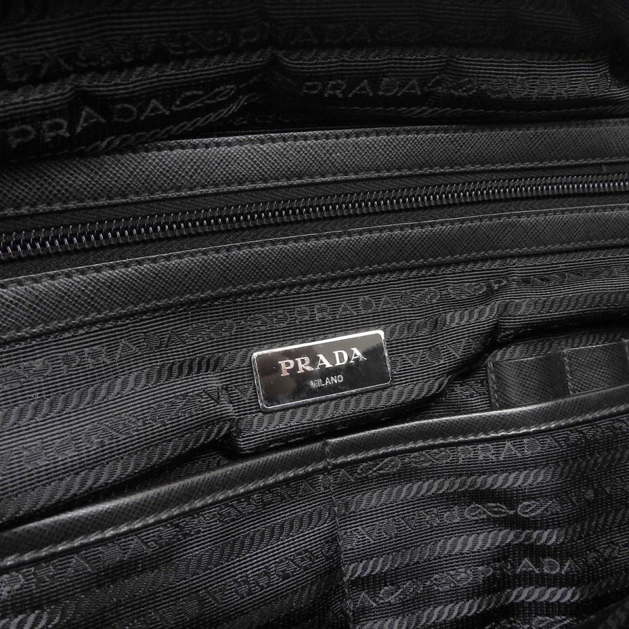 PRADA（プラダ） ビジネスバッグ 2WAY ナイロン カーフレザー NERO