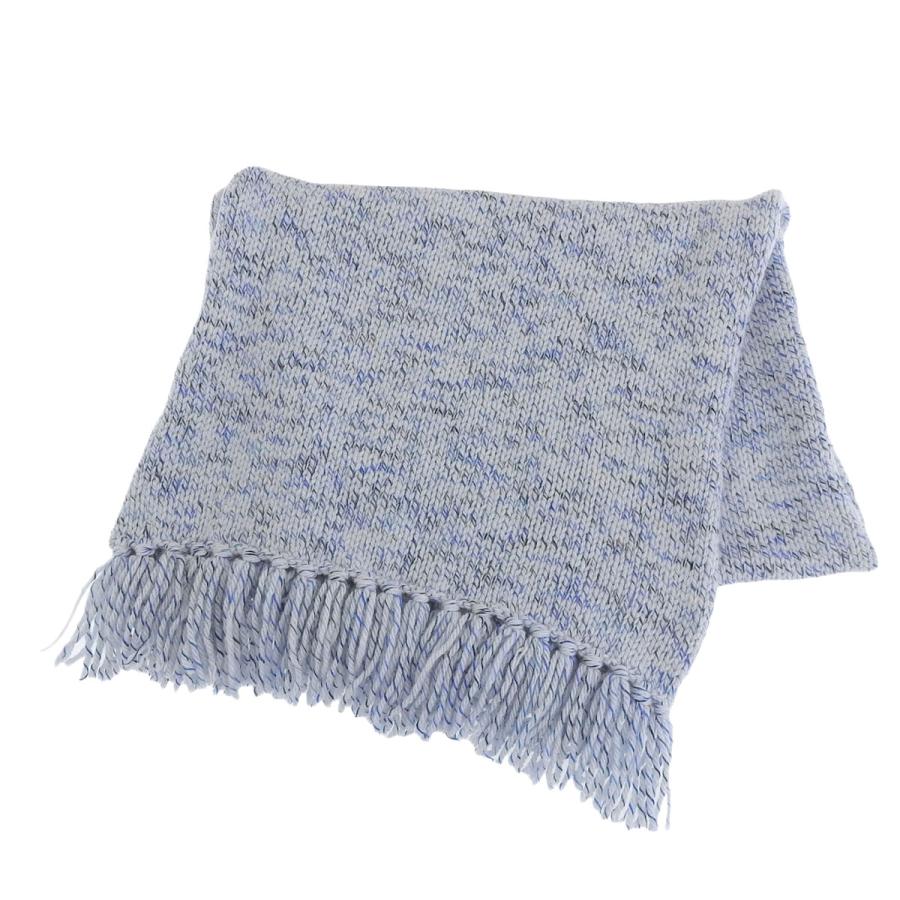 HERMES（エルメス） マフラー カシミヤ ブルー系 レディース 8957