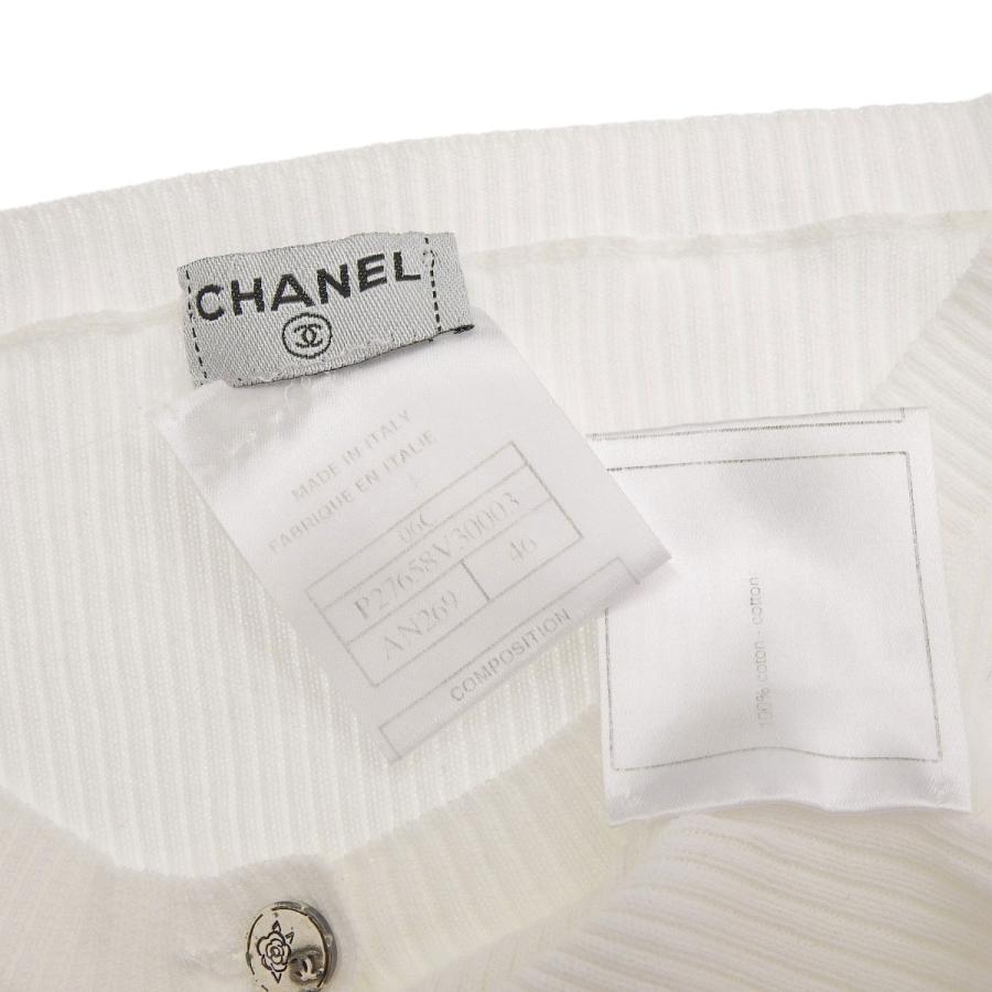 CHANEL（シャネル） カメリア ニット 半袖 コットン 46 レディース 06C 
