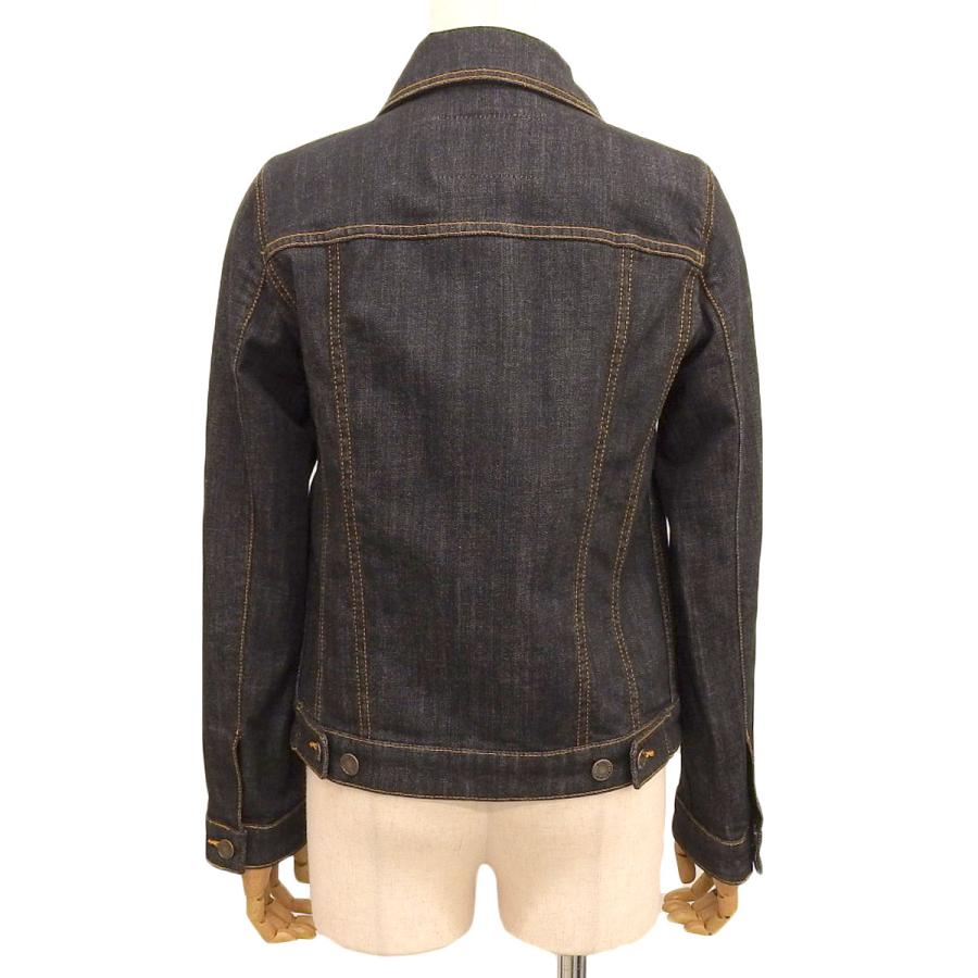 Louis Vuitton デニムジャケット　36 LOUIS VUITTON（ルイ・ヴィトン） デニムジャケット コットン ブラック
