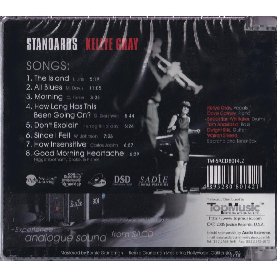 STANDARDS / Kellye Gray 輸入盤SACD TopMusic｜rogers-labo｜02