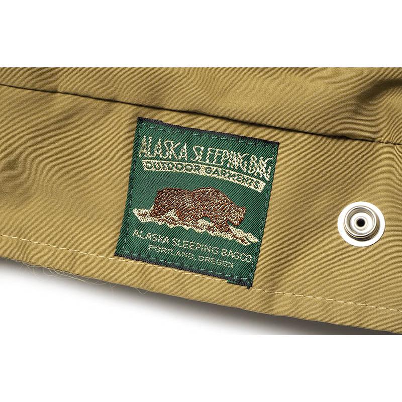 レア‼️ALASKA (アラスカ) セカンドバック(美品) ALASKA SLEEPING BAG アラスカスリーピングバッグ Made in USA