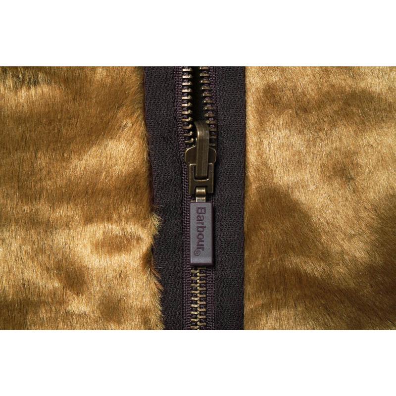 Barbour バブアー ベスト “フロントジップ ファー ライナー ベスト