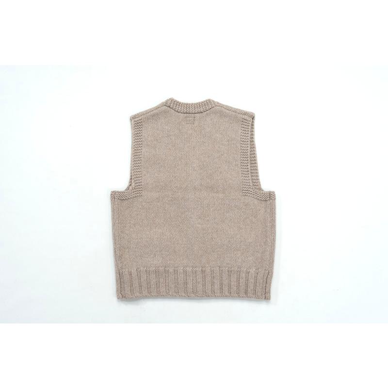 BELAFONTE ベラフォンテ ベスト “RAGTIME BUTTON FRONT KNIT VEST” BF