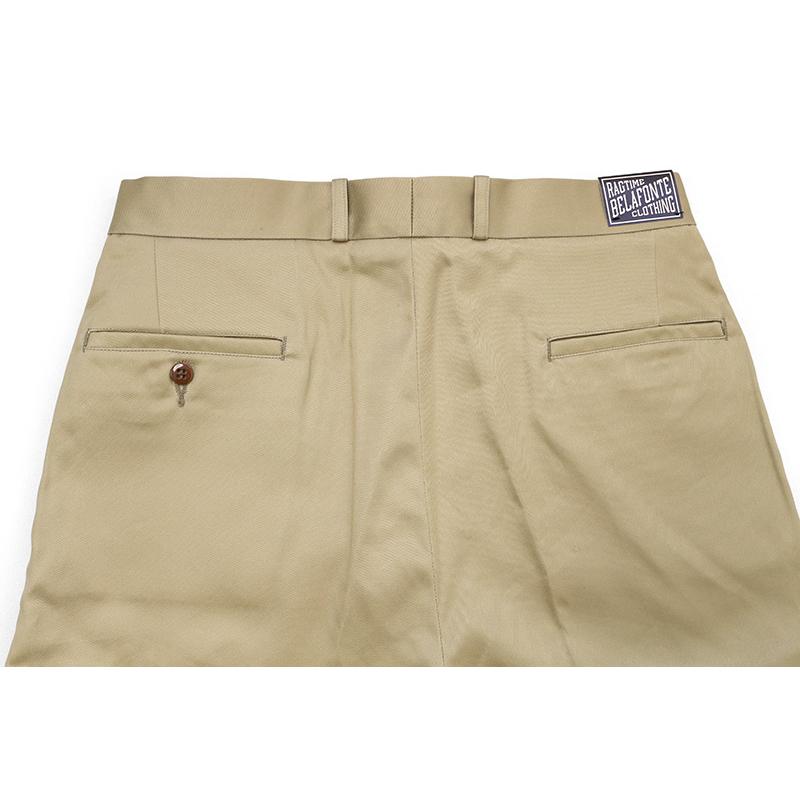 BELAFONTE ベラフォンテ パンツ “RAGTIME 2TACK ARMY CHINO” BF-24-2