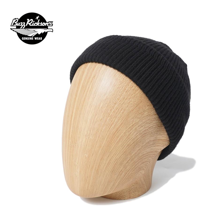 BUZZ RICKSON'S バズリクソンズ 帽子 キャップ "WILLIAM GIBSON COLLECTION Type BLACK A-4 KNIT CAP"  BR02272 | BUZZ RICKSON'S