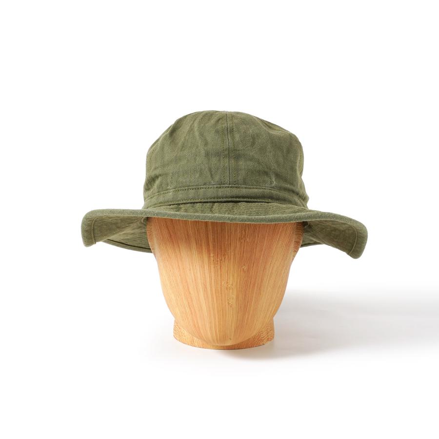 BUZZ RICKSON'S バズリクソンズ 帽子 ハット　"AVIATION ASSOCIATES O.D. HERRINGBONE ARMY HAT"　BR02537 | BUZZ RICKSON'S | 01
