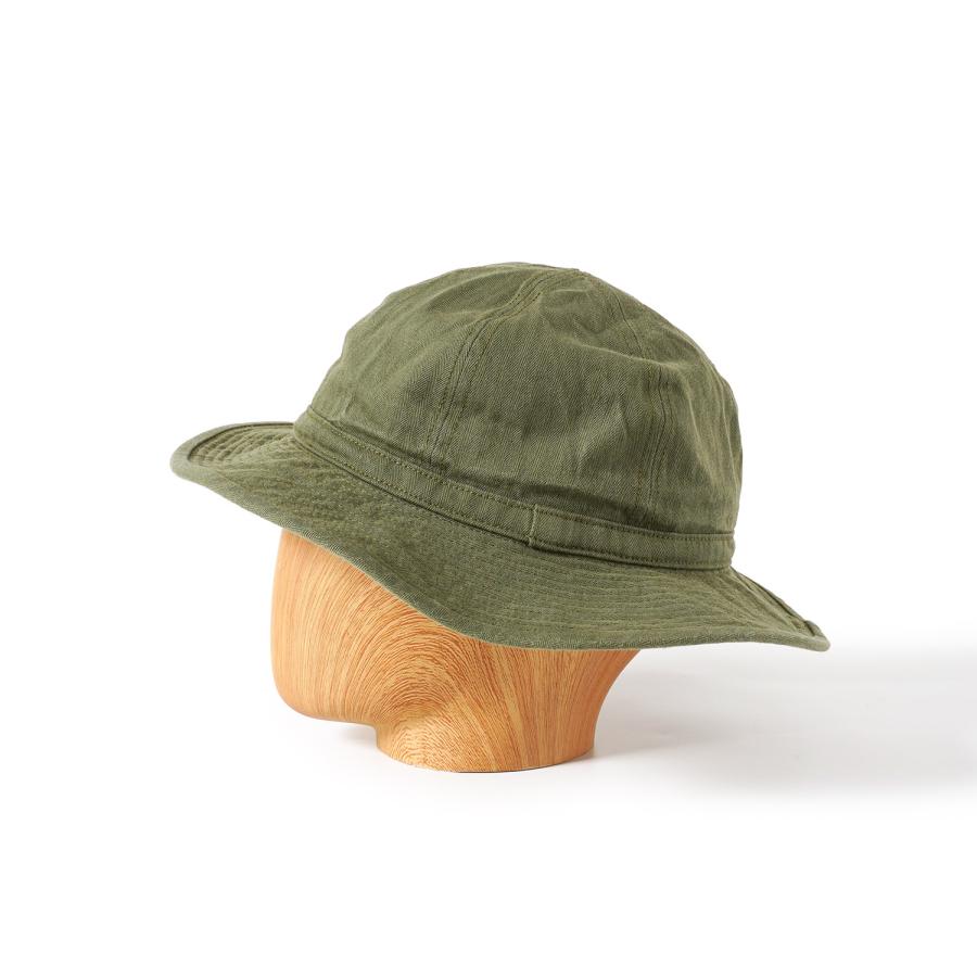 BUZZ RICKSON'S バズリクソンズ 帽子 ハット　"AVIATION ASSOCIATES O.D. HERRINGBONE ARMY HAT"　BR02537 | BUZZ RICKSON'S | 02