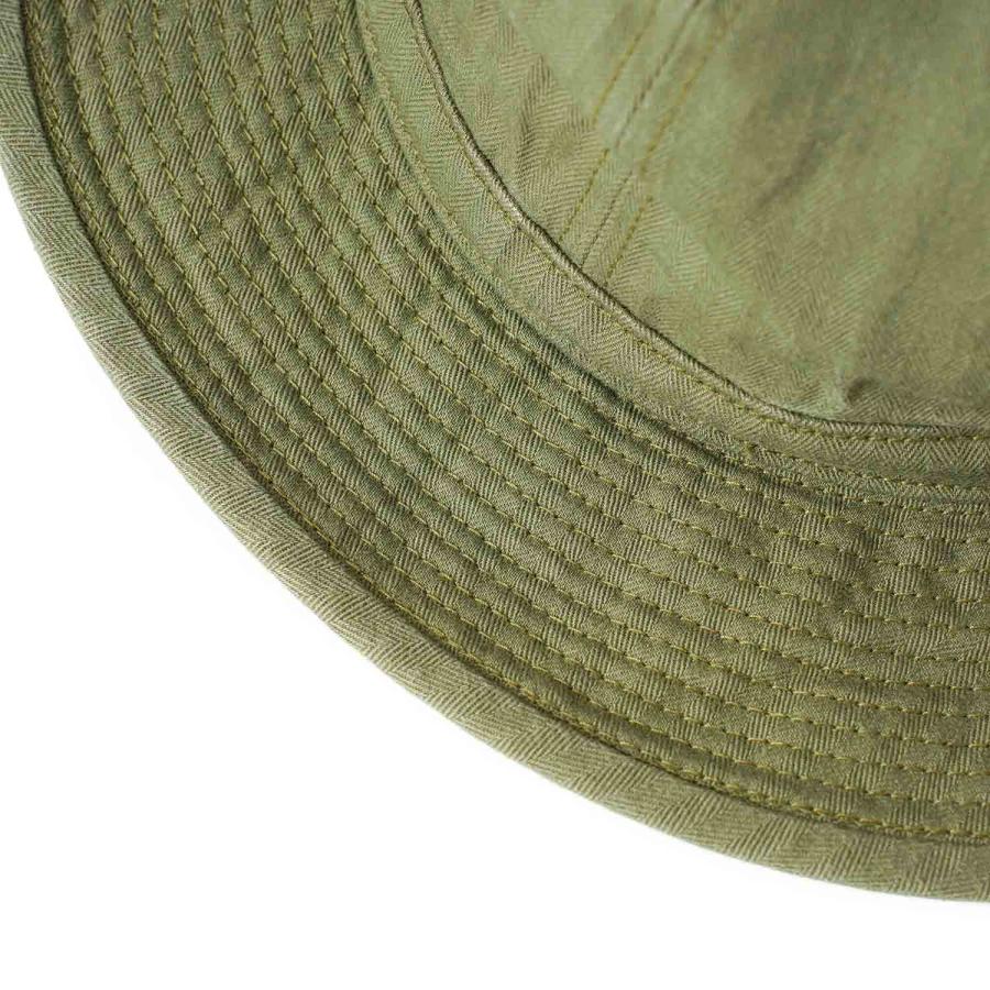BUZZ RICKSON'S バズリクソンズ 帽子 ハット　"AVIATION ASSOCIATES O.D. HERRINGBONE ARMY HAT"　BR02537 | BUZZ RICKSON'S | 04