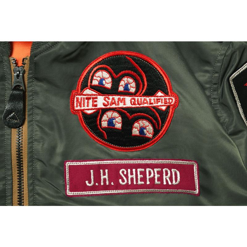 BUZZ RICKSON'S バズリクソンズ ジャケット Type L-2B H-TYPE BUZZ RICKSON MFG. CO., INC. 67th TAC.FTR.SQ.“WILD WEASEL IV”  BR15564の画像