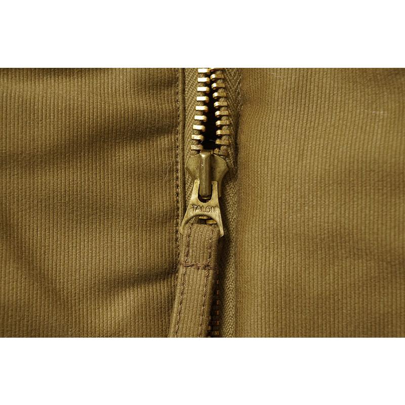 BUZZ RICKSON'S バズリクソンズ N-1 ジャケット Type N-1 Khaki  DEMOTEX-ED STENCIL "MIDWAY" BR15766の画像
