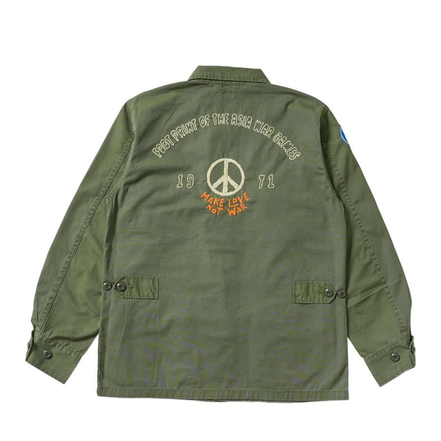 BUZZ RICKSON'S バズリクソンズ ジャケット COAT, MAN'S COMBAT TROPICAL HAND EMBROIDERY BR15919 | BUZZ RICKSON'S | 10