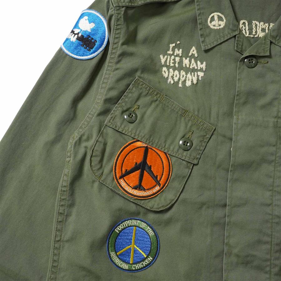 BUZZ RICKSON'S バズリクソンズ ジャケット COAT, MAN'S COMBAT TROPICAL HAND EMBROIDERY BR15919 | BUZZ RICKSON'S | 04