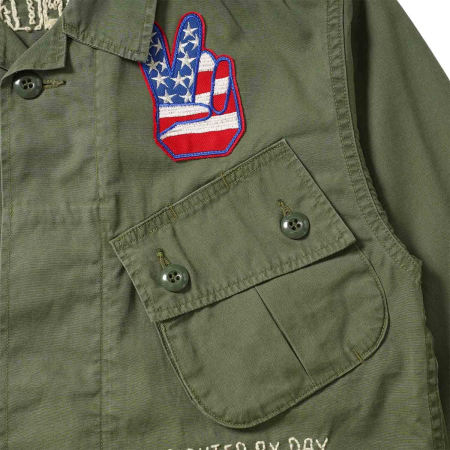 BUZZ RICKSON'S バズリクソンズ ジャケット COAT, MAN'S COMBAT TROPICAL HAND EMBROIDERY BR15919 | BUZZ RICKSON'S | 05