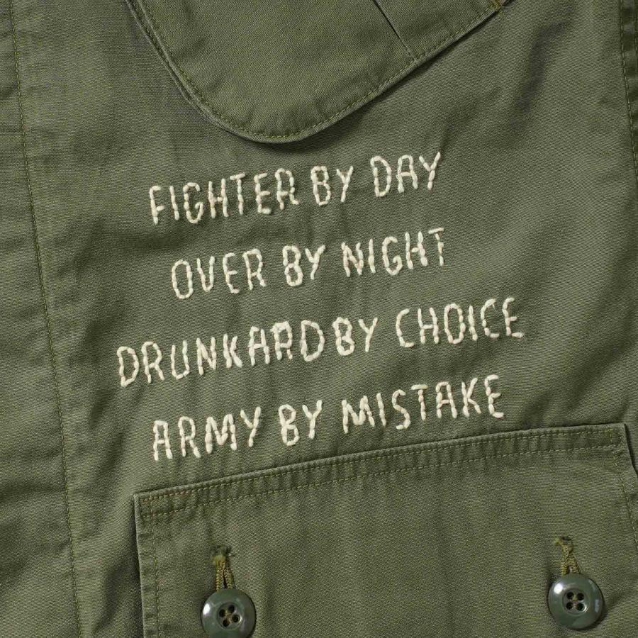 BUZZ RICKSON'S バズリクソンズ ジャケット COAT, MAN'S COMBAT TROPICAL HAND EMBROIDERY BR15919 | BUZZ RICKSON'S | 06