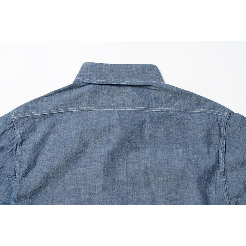 BUZZ RICKSON'S バズリクソンズ 長袖シャツ “BLUE CHAMBRAY WORK SHIRT” BR25995｜rogues｜11