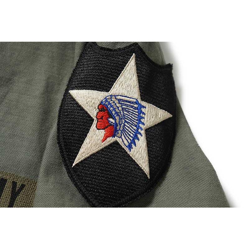 BUZZ RICKSON'S バズリクソンズ ジャケット SHIRT MAN'S COTTON SATEEN OLIVE GREEN SHADE107 "DEMILITARIZED ZONE" BR29586 | BUZZ RICKSON'S | 08
