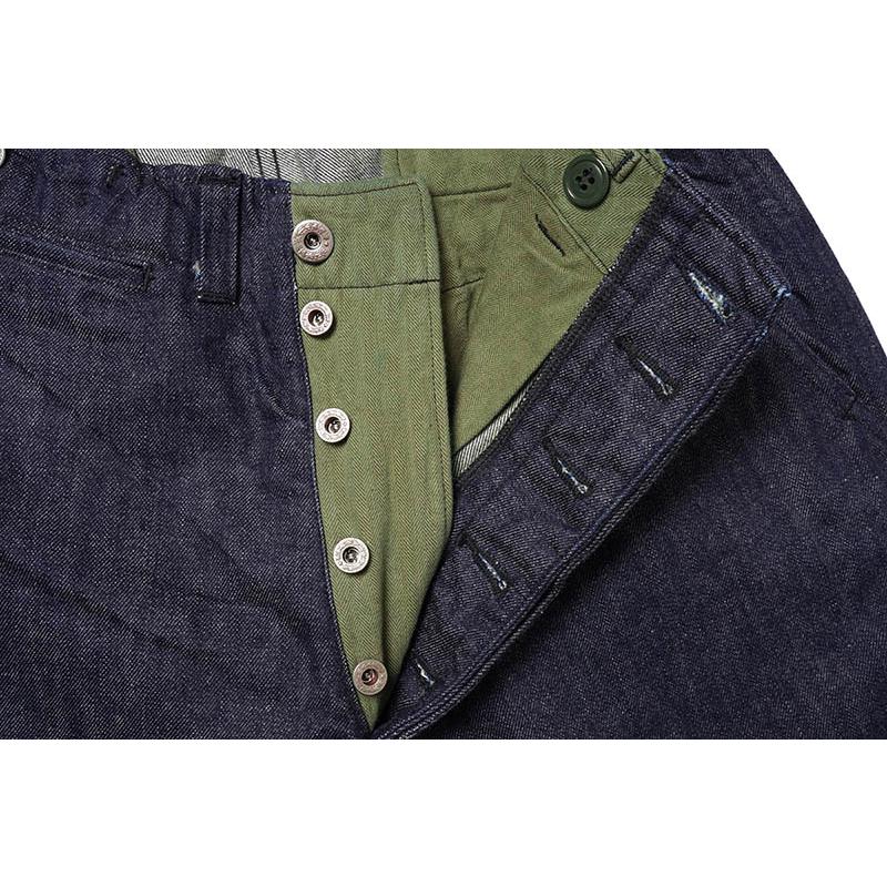 BUZZ RICKSON'S バズリクソンズ パンツ TROUSERS, FIELD, Type M-1943 “DENIM CIVILIAN MODEL” BR42466 BUZZ RICKSON'S バズリクソンズ パンツ TROUSERS, FIELD, Type M-1943 “DENIM CIVILIAN MODEL” BR42466