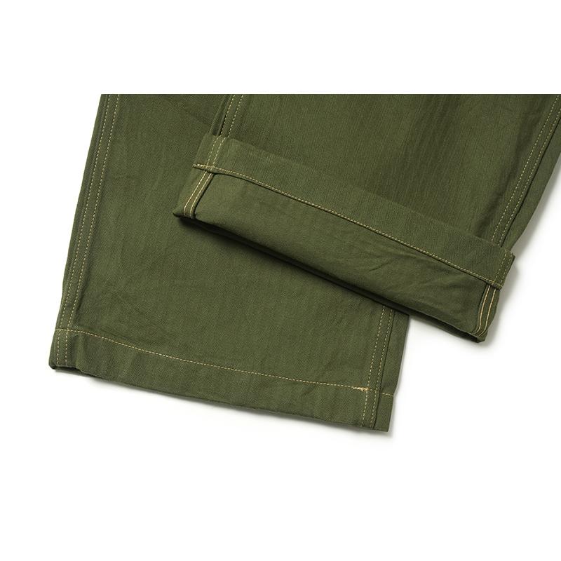 LAD MUSICIAN◇Double Knee Painter Pants/44/コットン/BLK/2124-503