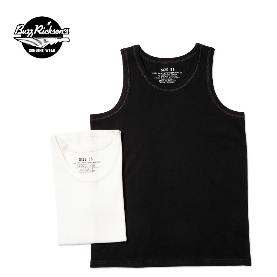 BUZZ RICKSON'S バズリクソンズ タンクトップ  "UNDERSHIRTS, COTTON SUMMER-SLEEVELESS"  BR79741 | BUZZ RICKSON'S