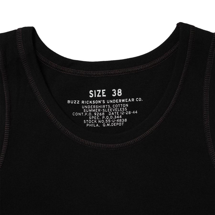 BUZZ RICKSON'S バズリクソンズ タンクトップ  "UNDERSHIRTS, COTTON SUMMER-SLEEVELESS"  BR79741 | BUZZ RICKSON'S | 03