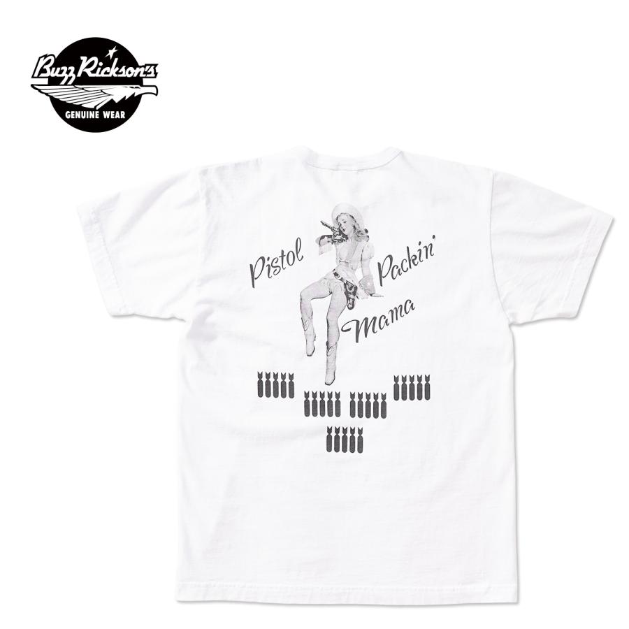 BUZZ RICKSON'S バズリクソンズ 半袖Tシャツ S/S T-SHIRTS "ISTOL PACKIN' MAMA" BR79780 | BUZZ RICKSON'S