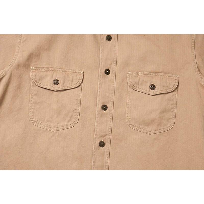BUZZ RICKSON'S バズリクソンズ 半袖 シャツ “HERRINGBONE S/S WORK SHIRT” BR38401 | BUZZ RICKSON'S | 03