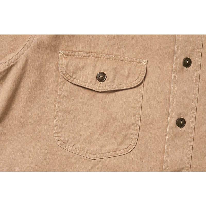 BUZZ RICKSON'S バズリクソンズ 半袖 シャツ “HERRINGBONE S/S WORK SHIRT” BR38401 | BUZZ RICKSON'S | 04
