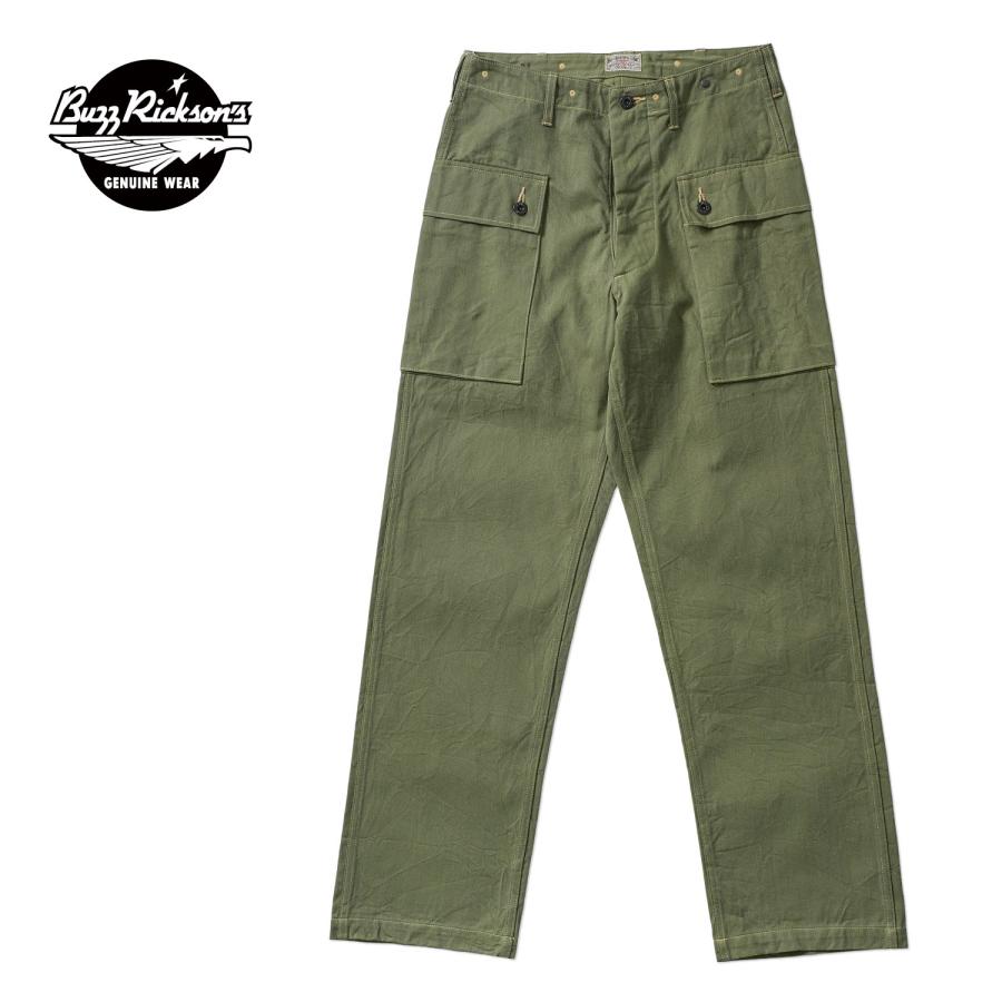 BUZZ RICKSON'S バズリクソンズ パンツ U.S. MARINE CORPS M-1944 HERRINGBONE PANTS SHORT LENGTH BR42501 | BUZZ RICKSON'S